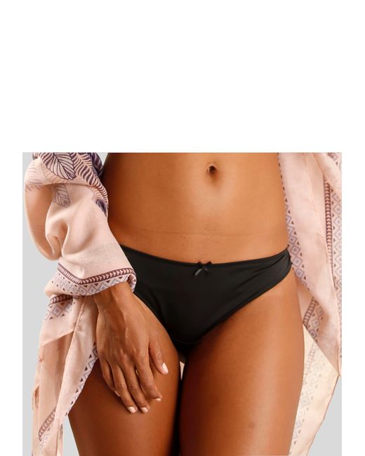 PETITE FLEUR Black String
