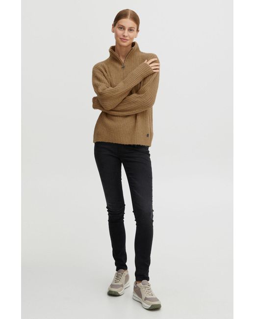 Oxmo Brown Pullover Saline