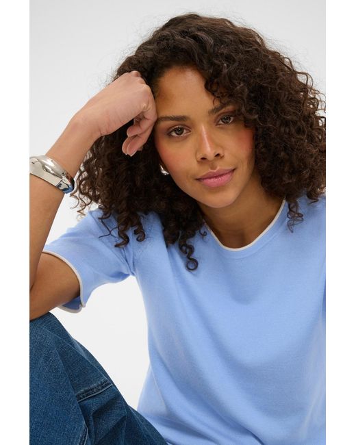 Kaffe Blue Pullover Kalizza