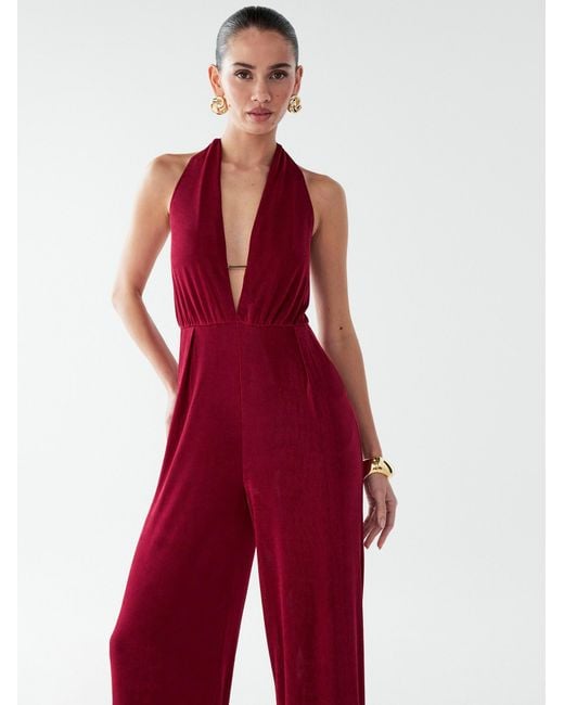 BWLDR Red Jumpsuit Mel