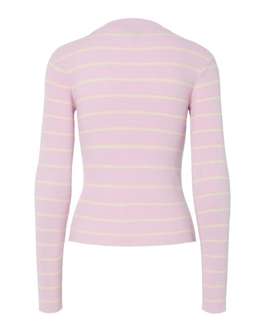 Pieces Pink Pullover