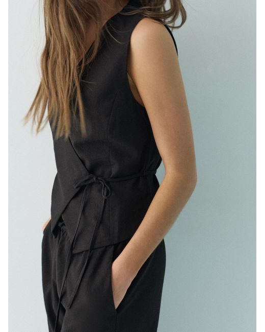Pull&Bear Black Anzugweste