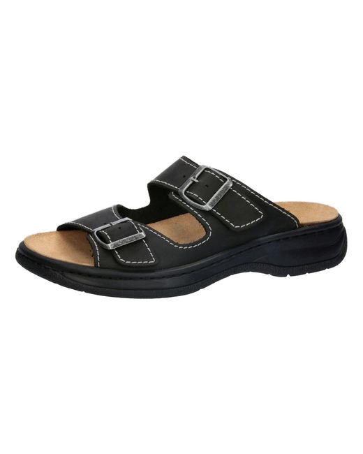 Lico Pantolette in Black für Herren