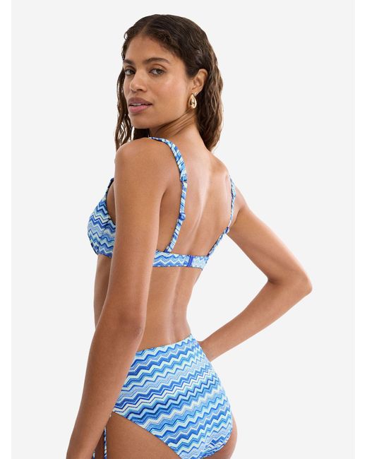 Triumph Blue Bügel-Bikini-Top Label Mix & Match Summer