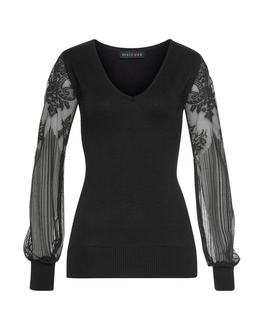 melrose Black Pullover