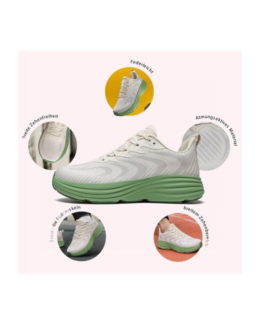 DOTALES Green Sneaker Low