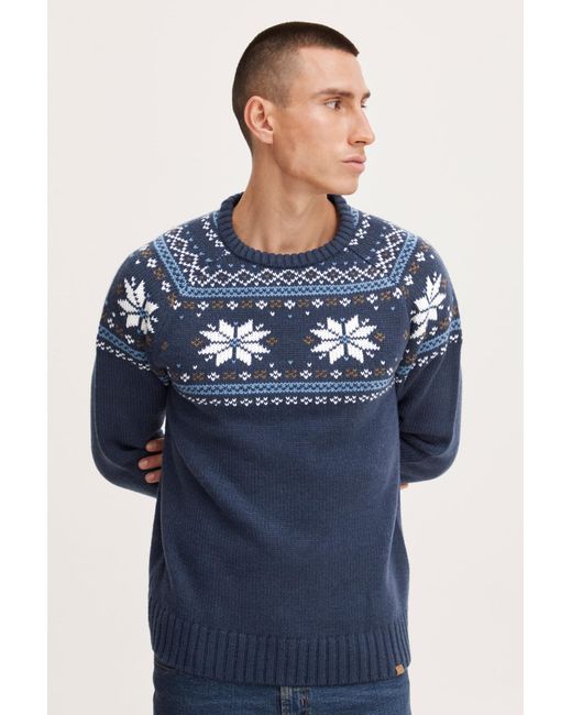 11 Project Pullover Timbro in Blue für Herren