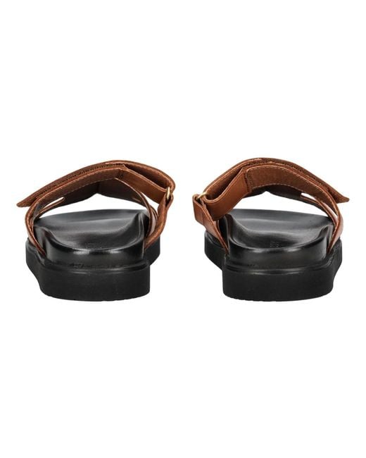 Pavement Brown Pantolette Maru