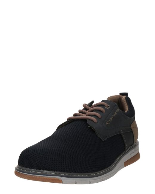 Tom Tailor Schnürschuh in Black für Herren
