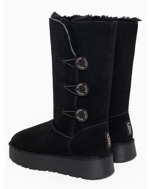 Gooce Black Boots Cornice