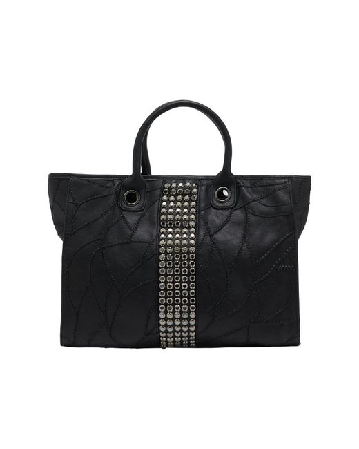 faina Black Handtasche