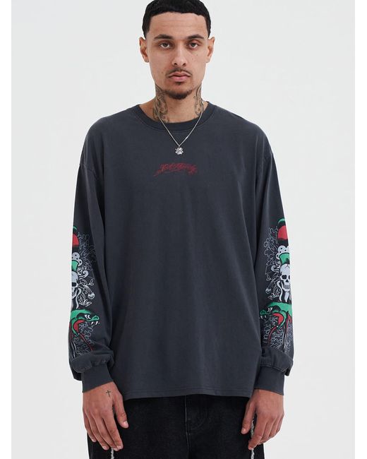 Ed Hardy Pullover in Gray für Herren