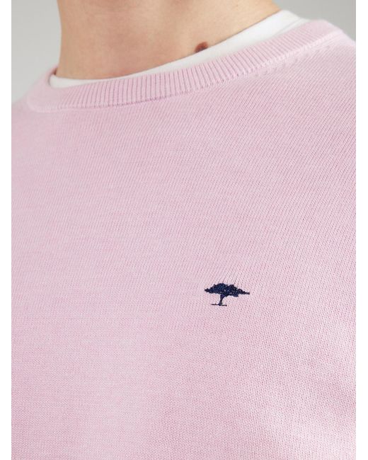 Fynch-Hatton Pullover in Pink für Herren