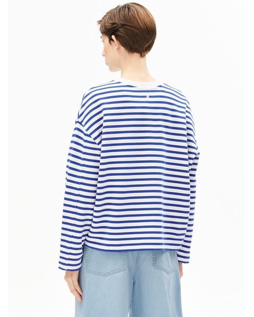 ARMEDANGELS Blue Pullover Frankaa