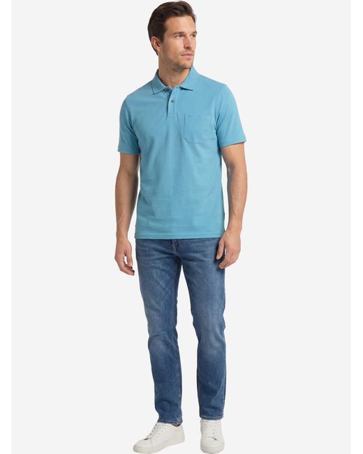 Redmond Shirt Basic in Blue für Herren