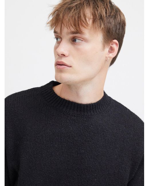 Solid Pullover Hamdani in Black für Herren