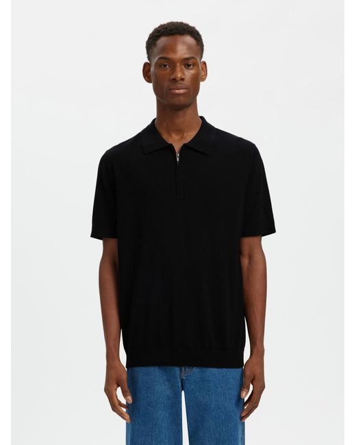 SELECTED Pullover in Black für Herren