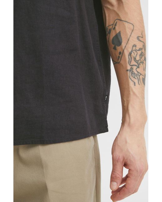 Solid Hemd Allan in Black für Herren