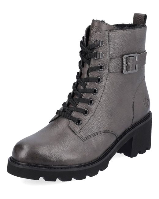 Remonte Black Schnürstiefelette