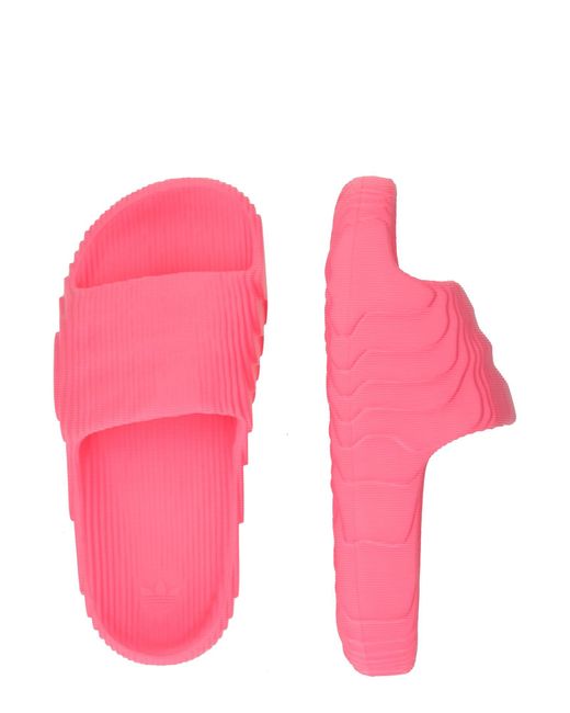 Adidas Originals Pink Pantolette 'adilette 22'