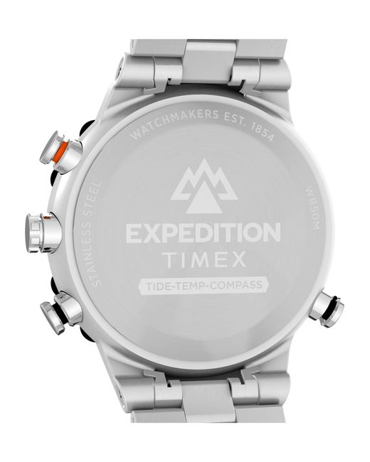 Timex Analoguhr Expedition Tide-Temp-Compass in Gray für Herren