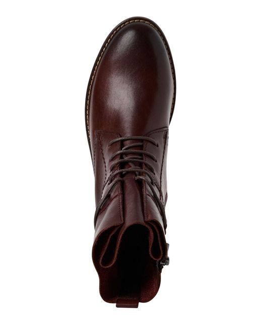 Marco Tozzi Brown Schnürstiefelette
