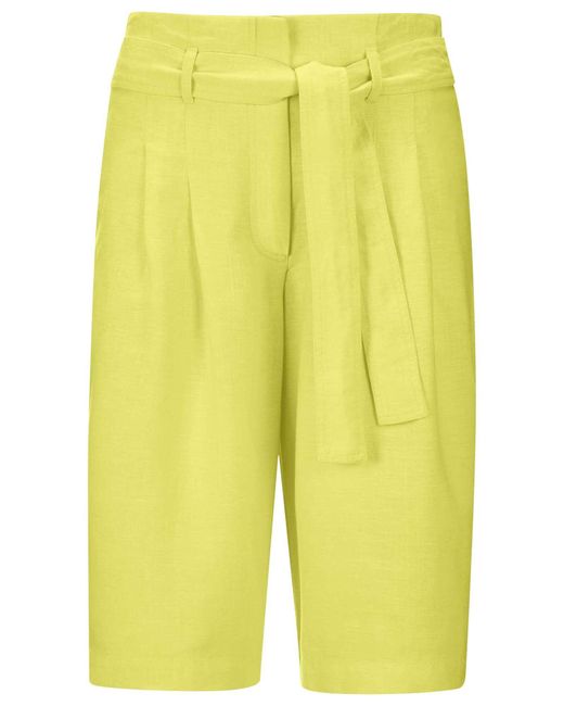 Madeleine Yellow Shorts