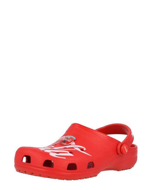 CROCSTM Red Clogs Coca Cola Cls