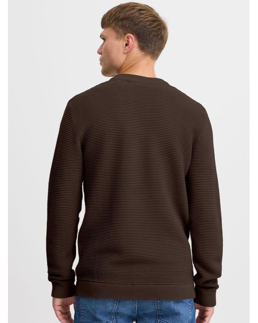 Solid Pullover Valencia in Brown für Herren