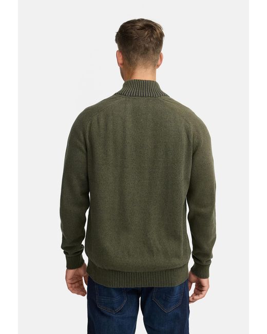 INDICODE Pullover Inrajas in Green für Herren