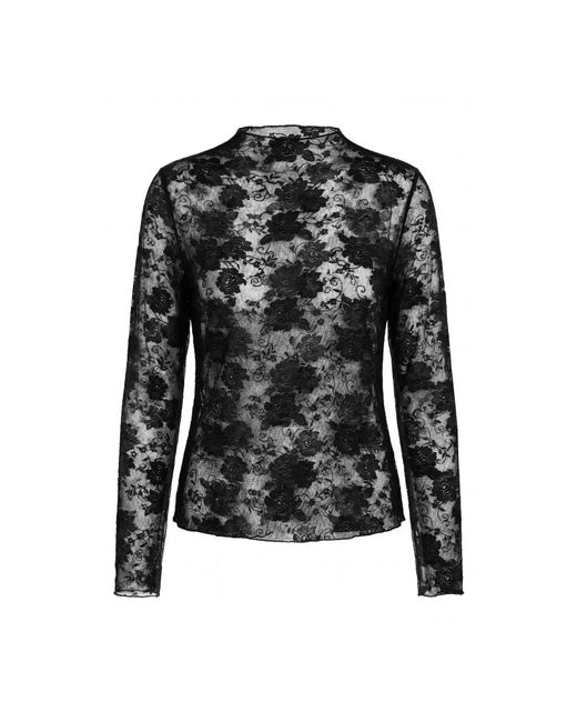 faina Black Bluse