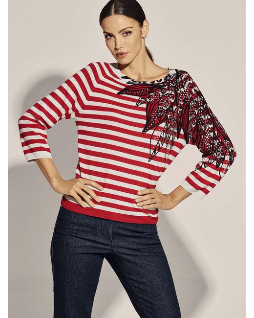 Madeleine Red Pullover