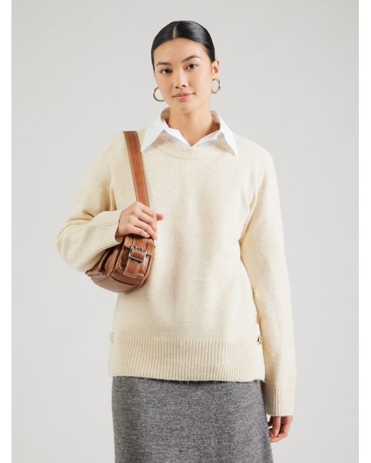 ONLY White Pullover Onlrene
