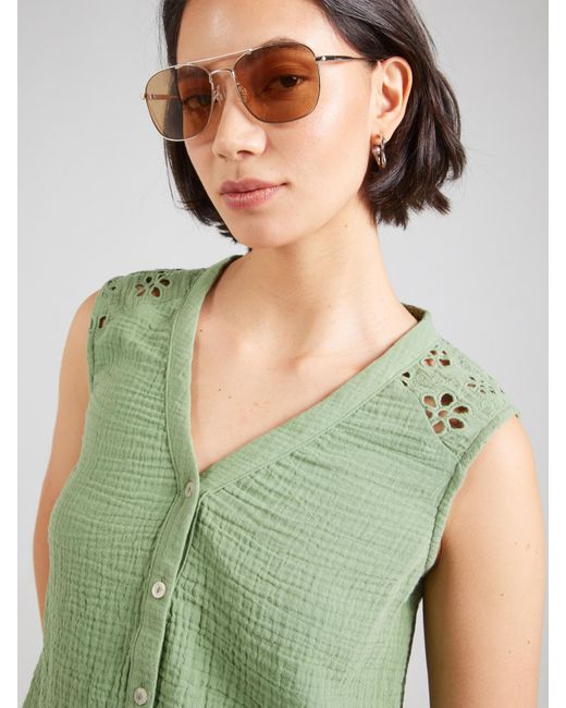 Vero Moda Green Bluse 'Vmnatali'