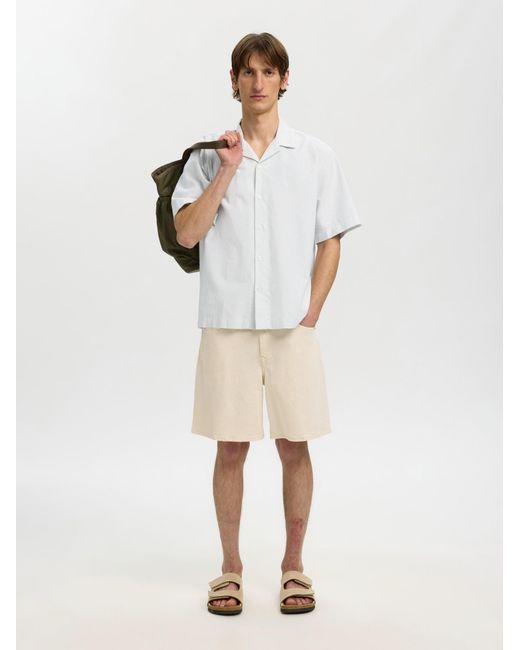 SELECTED Hemd in White für Herren