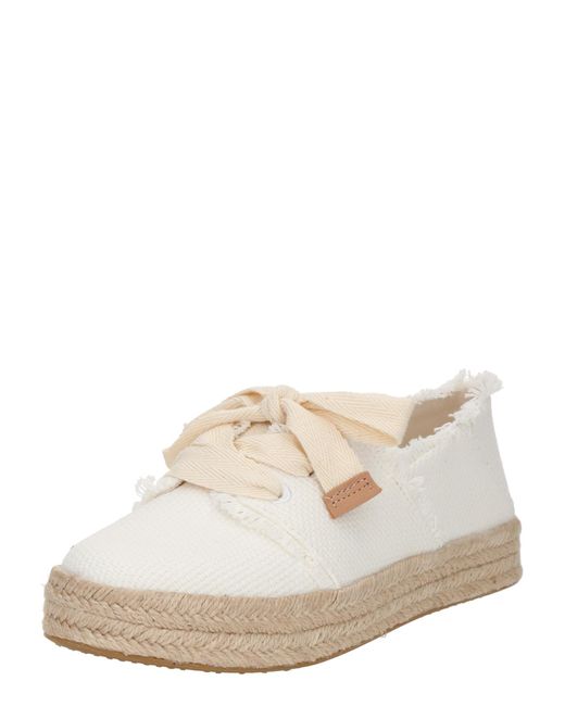 TOMS White Espadrilles