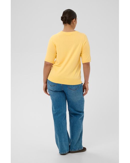 Kaffe Yellow Pulllover Kclizzy