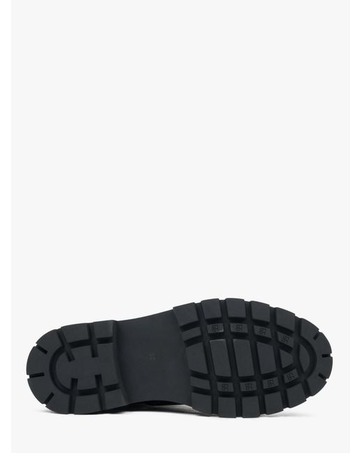 ESTRO Black Schnürstiefelette 4366-7