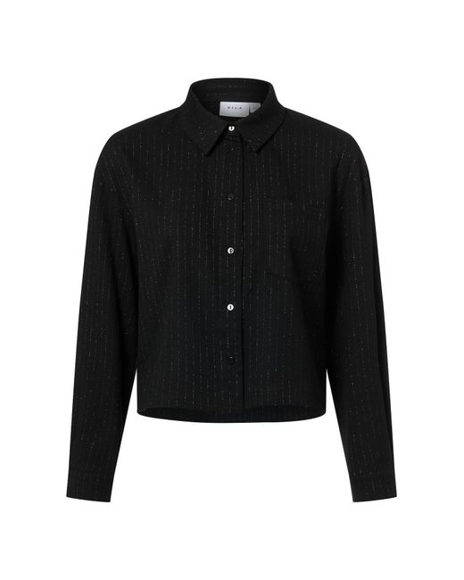 Vila Black Bluse Vimagnolia