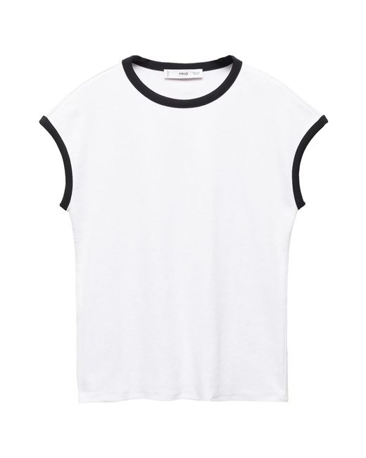 Mango White T-shirt 'roibos'