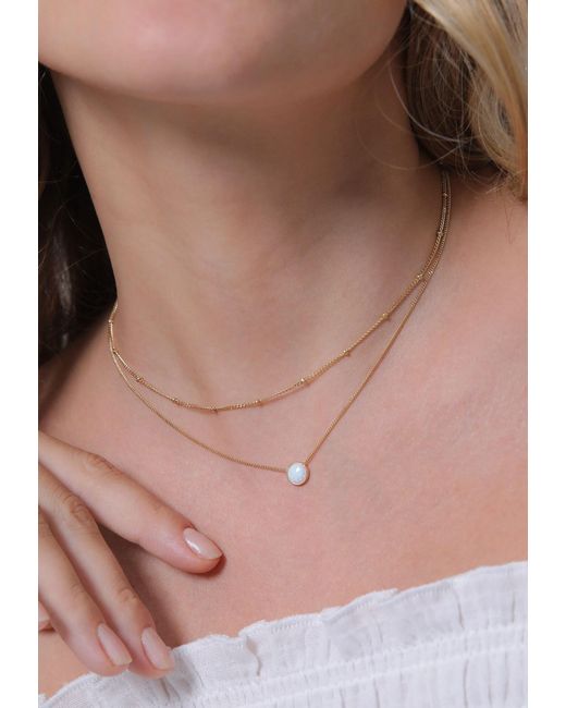 Elli Jewelry Multicolor Kette 'layer'