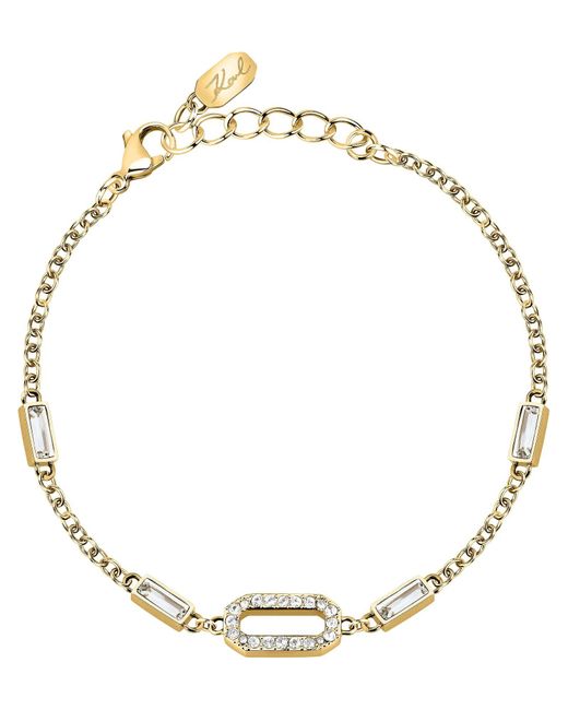 Karl Lagerfeld Metallic Armband