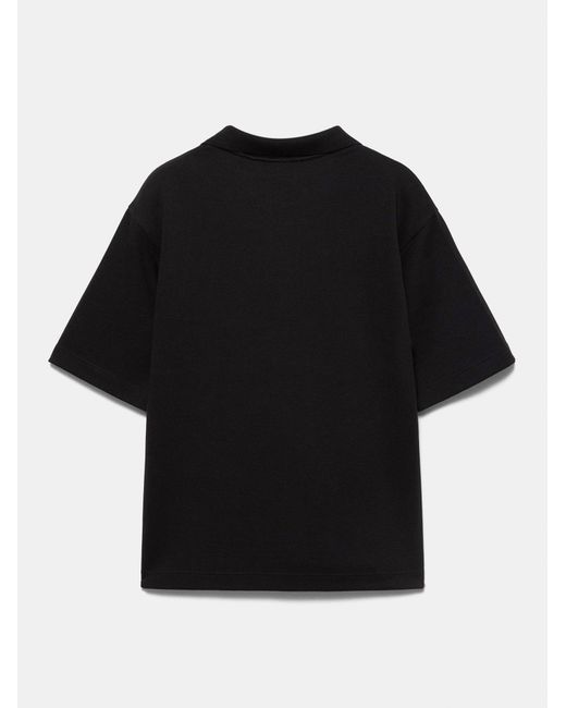 Pull&Bear Poloshirt in Black für Herren