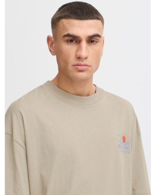 Solid T-Shirt Sdosrick in White für Herren