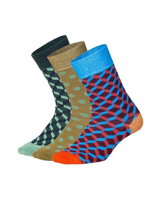 DillySocks Blue Socken Dicing Around