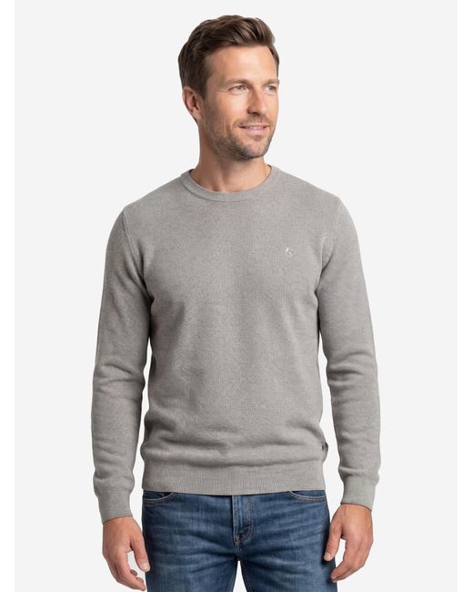 Lerros Pullover Basic in Gray für Herren
