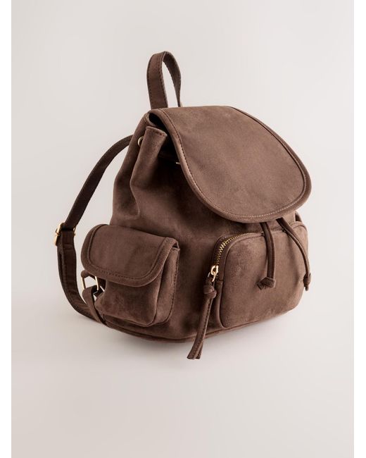 Next Brown Rucksack