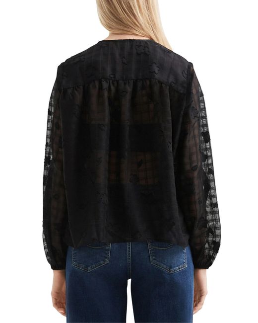 QS Black Bluse