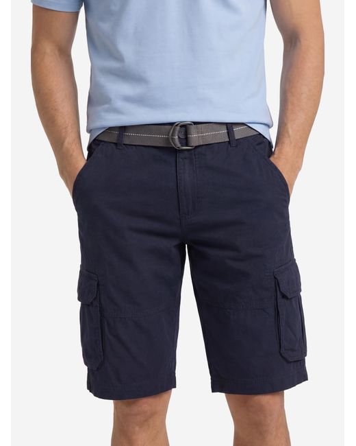 CASA MODA Cargohose Basic in Blue für Herren