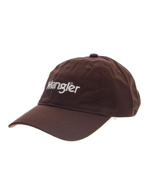 Wrangler Hut Logo Cap in Brown für Herren